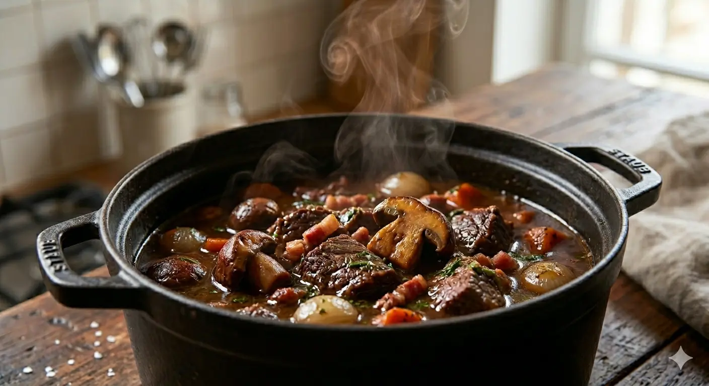 Daube aux cèpes